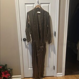 Elegant Brown Jumpsuit